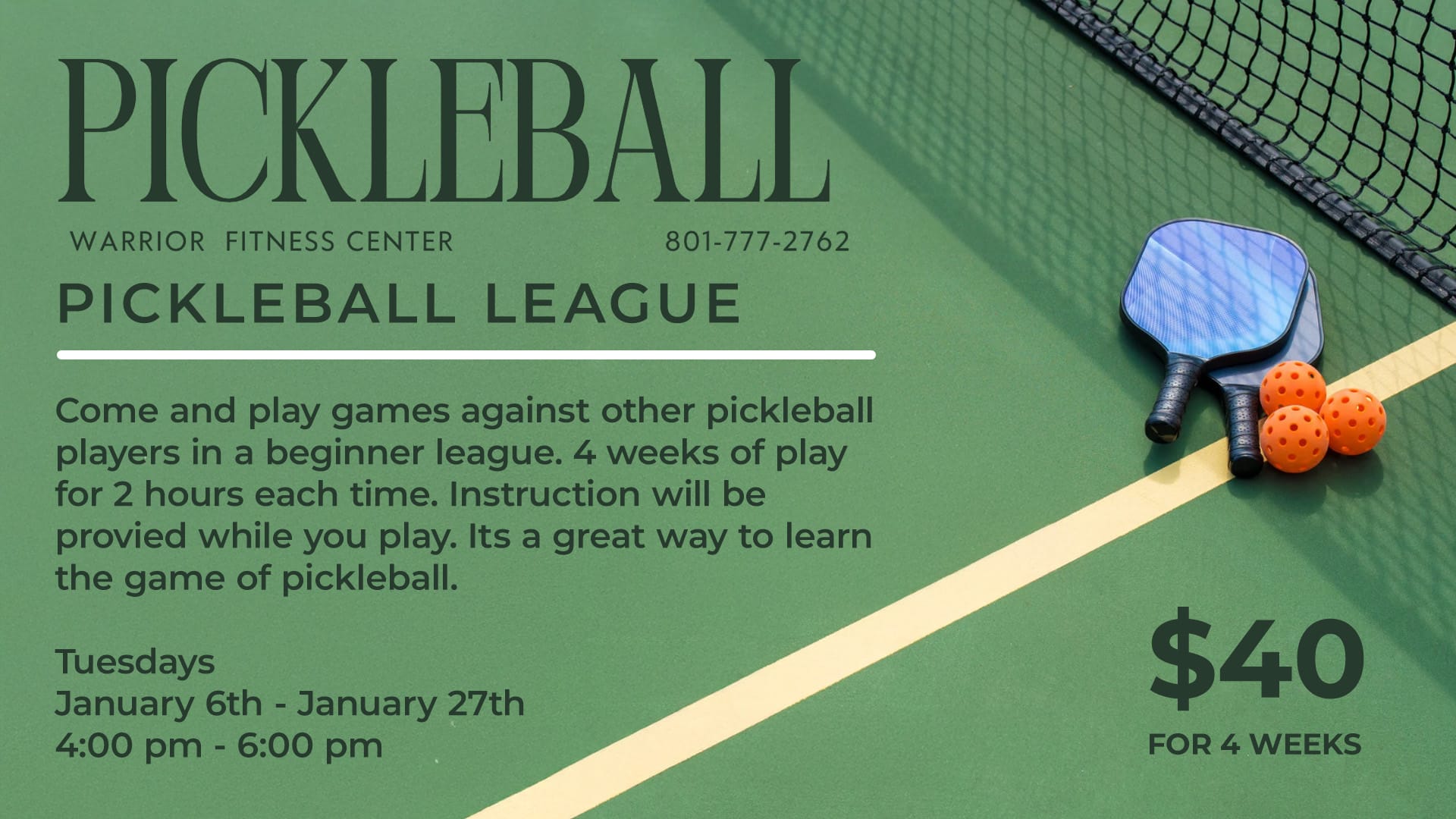 Pickleball League