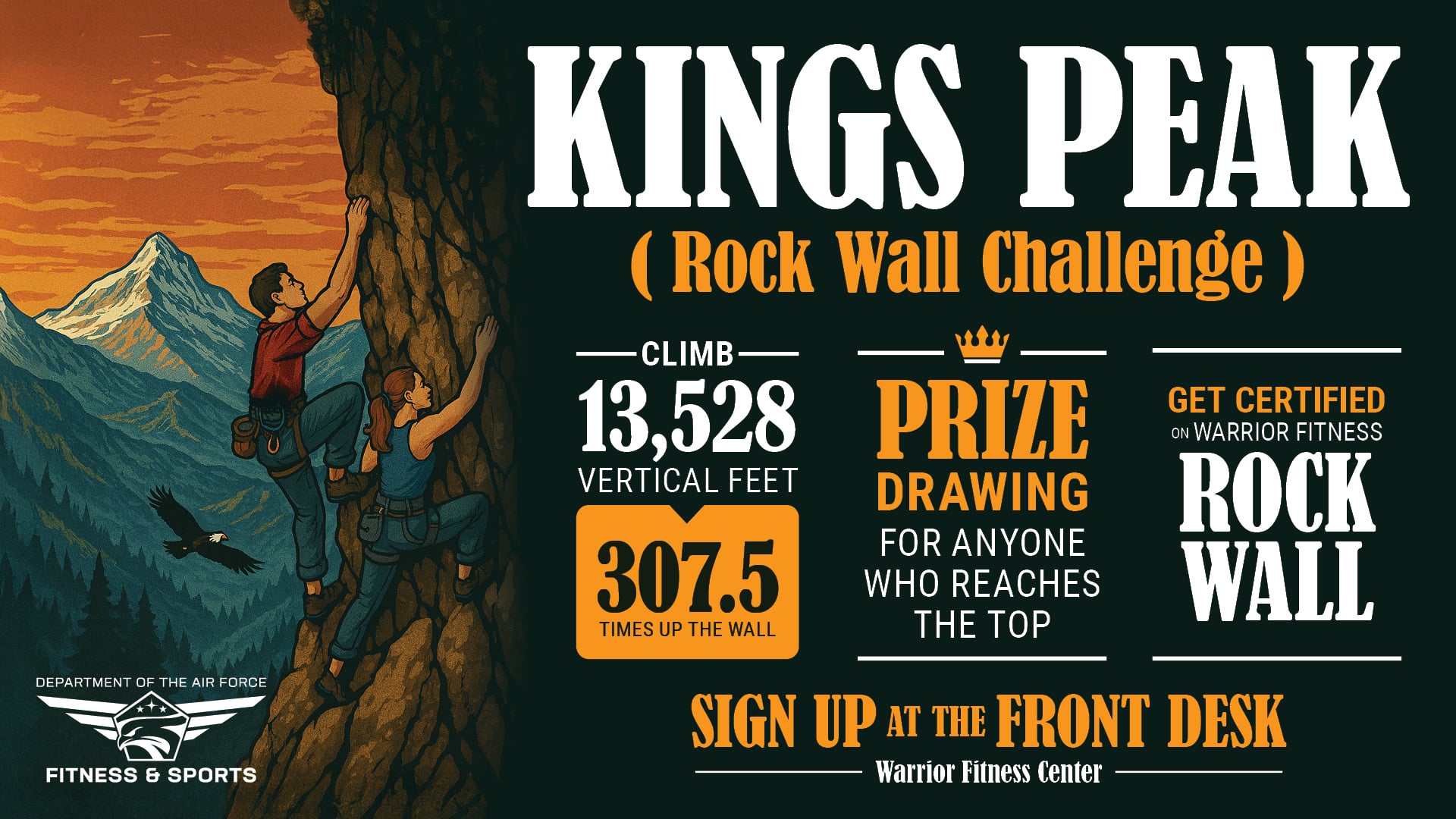 Kings Peak Rock Wall Challenge