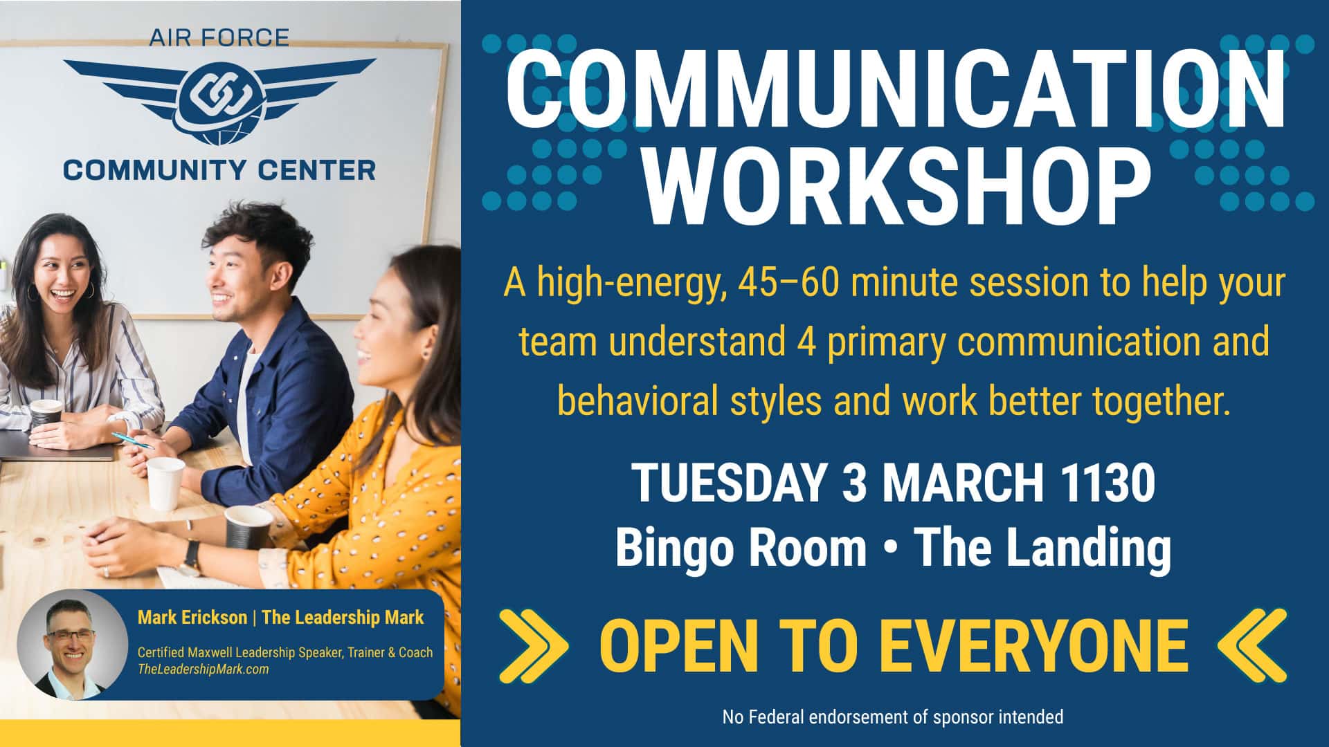 Communication Workshop at The Landing
