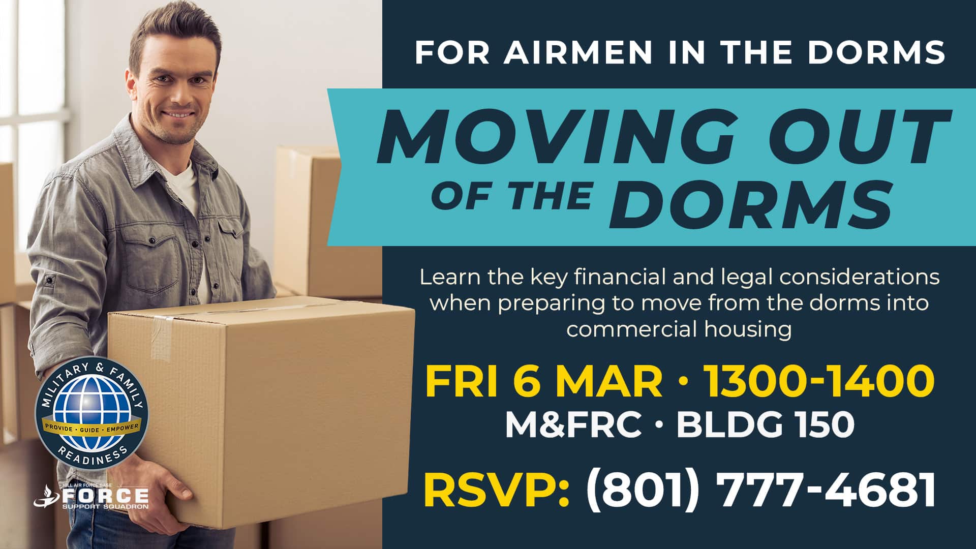 Moving Out of the Dorms Information