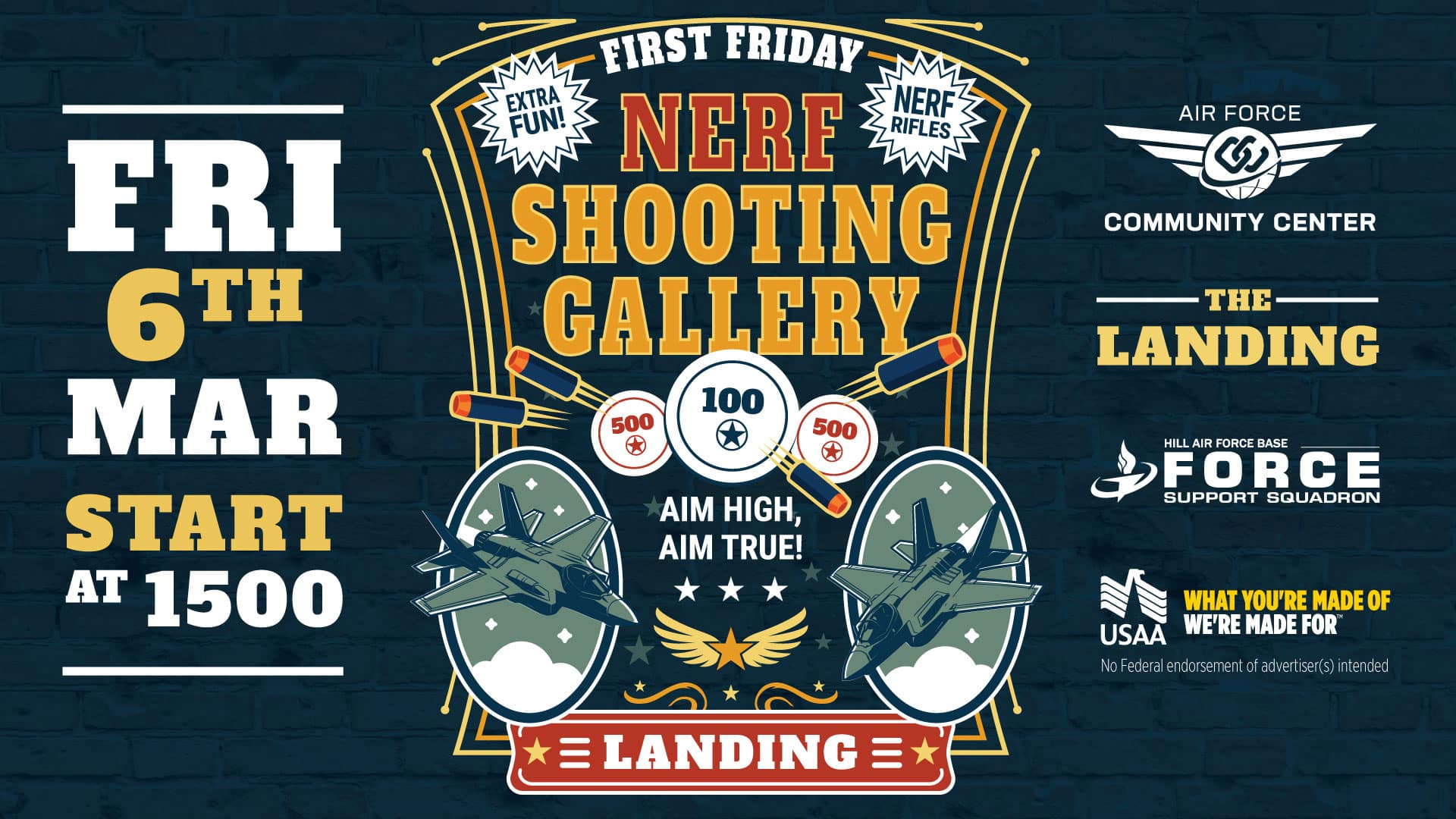 Nerf Shooting Gallery at The Landing