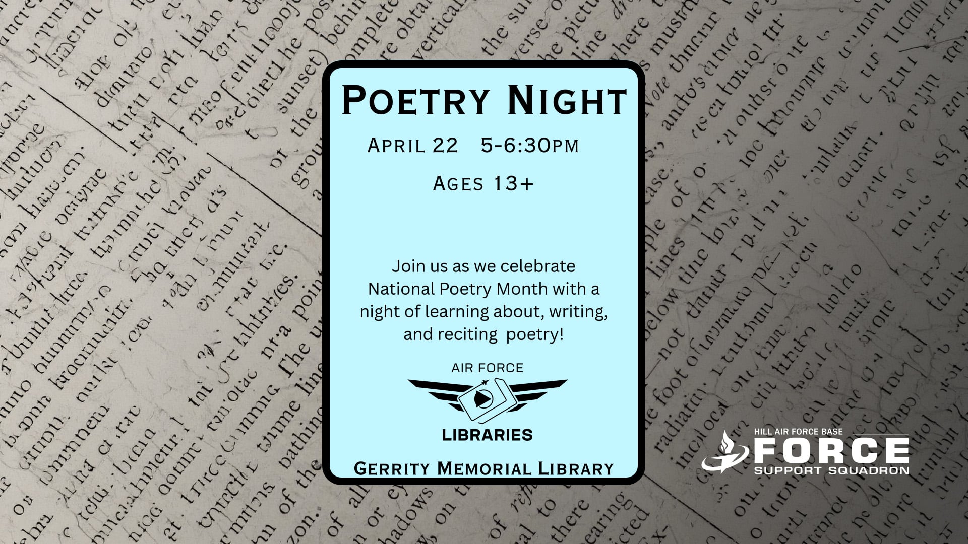 Poetry Night