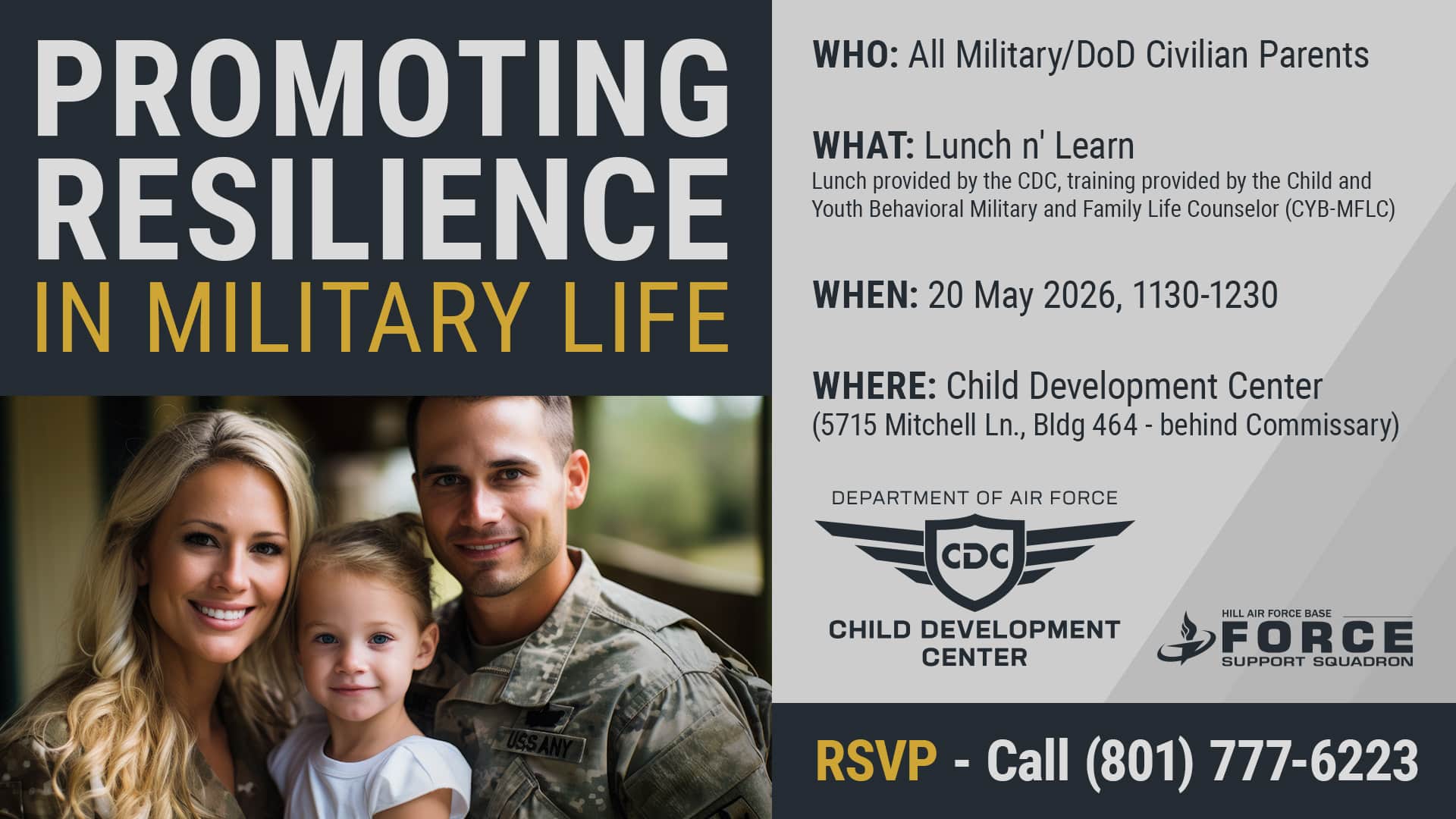 Promoting Resilience in Military Life
