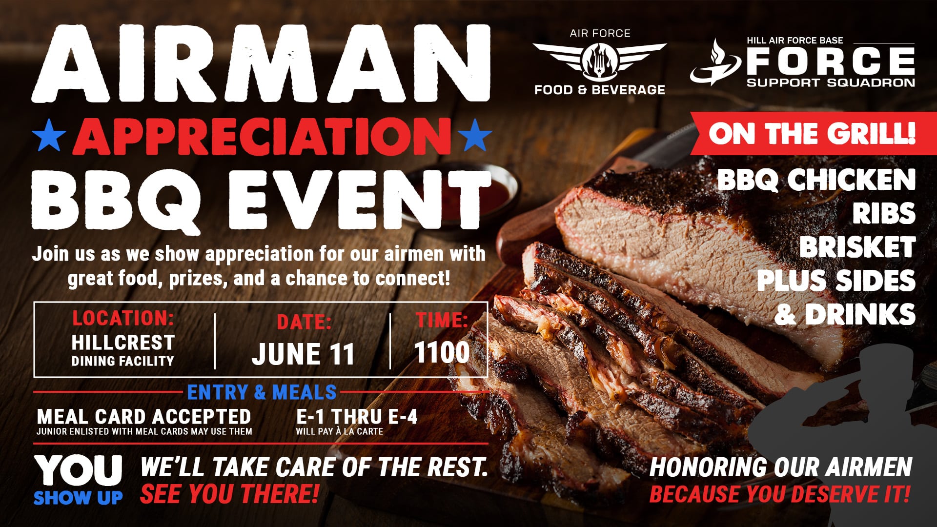Airman Appreciation BBQ Event