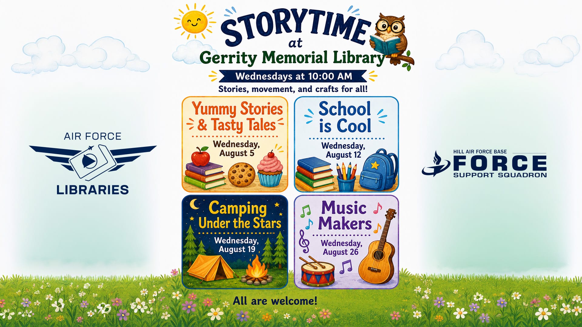 Storytime at Gerrity Memorial Library