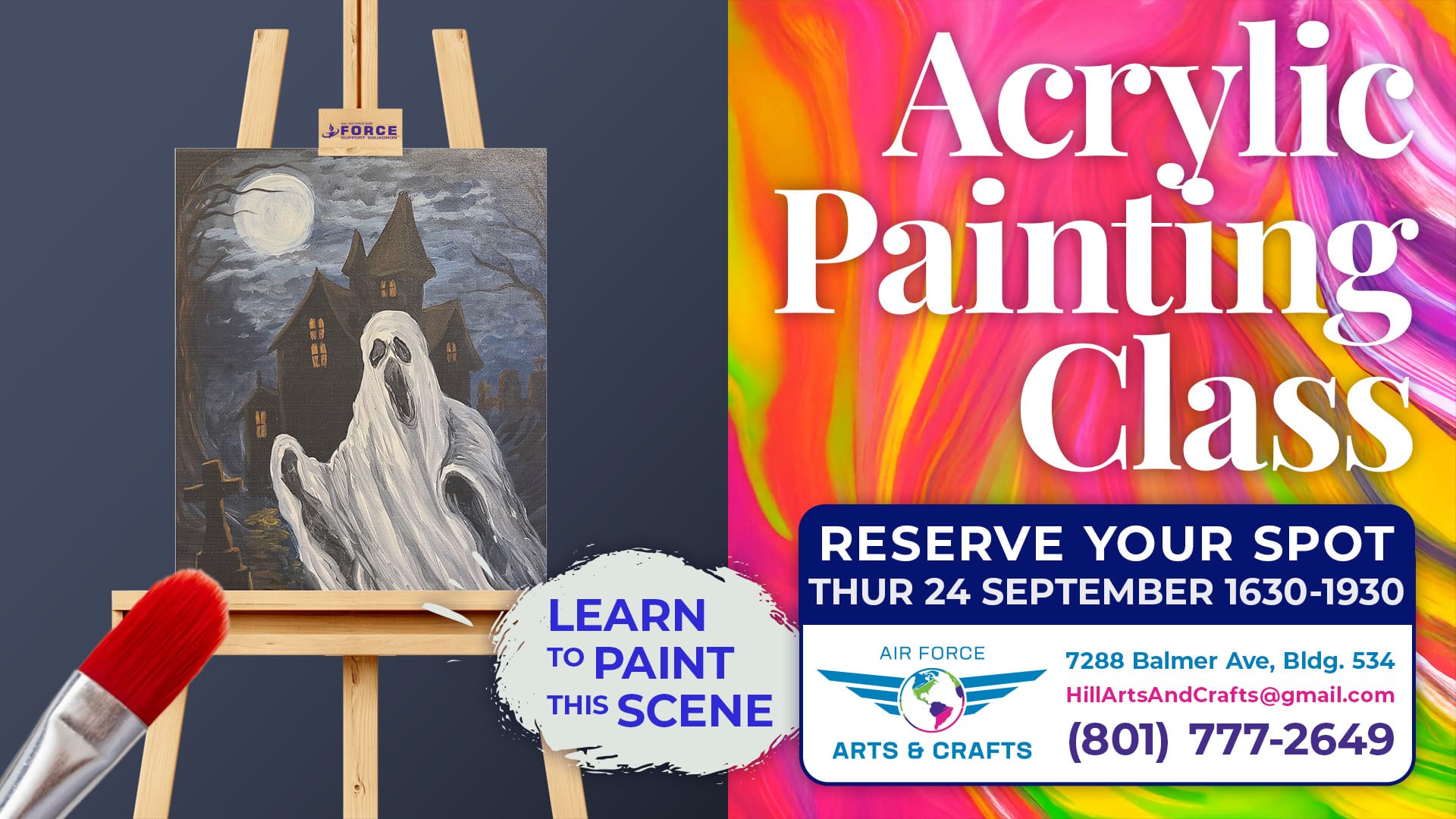 Acrylic Painting Class September 24