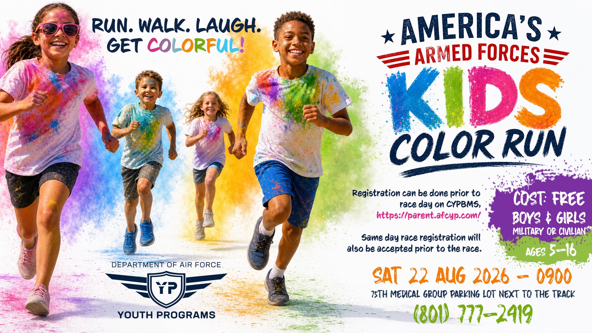 Americas Armed Forces Kids Run