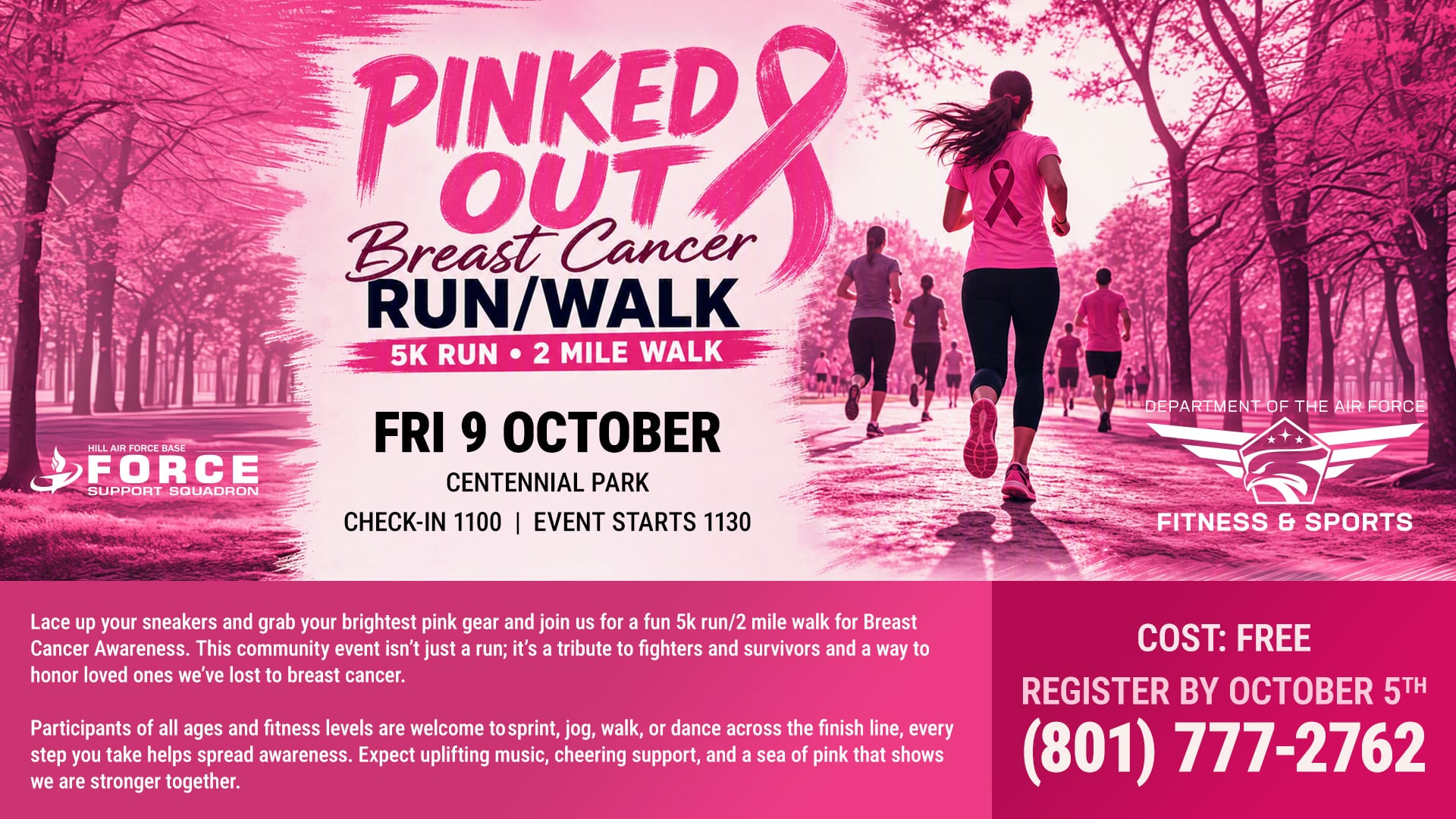 Pinked Out Breast Cancer run/Walk