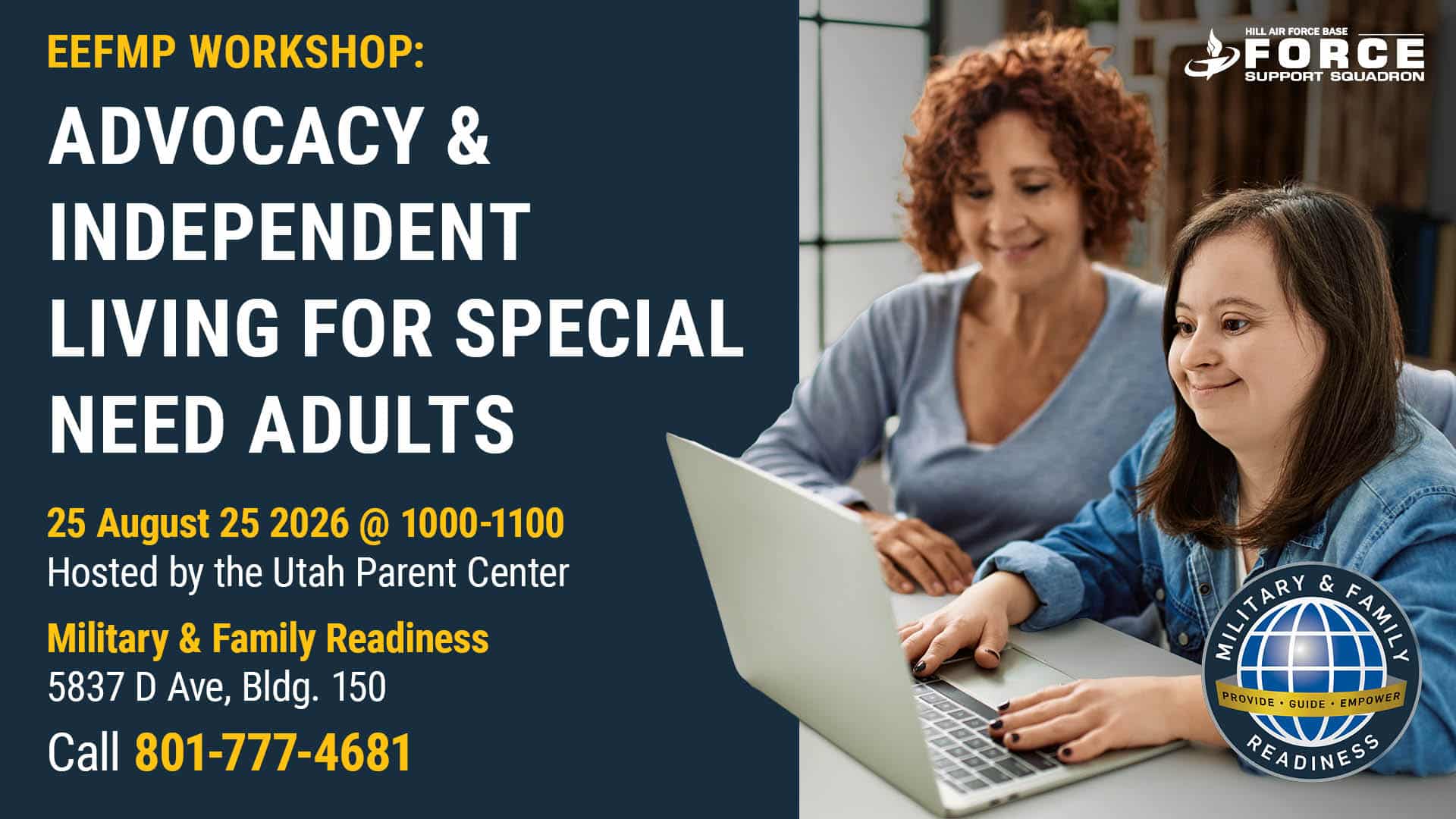EFMP workshop on Advocacy and Independent living